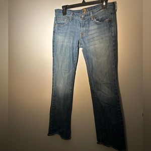 For all Man kind, Blue jean Boot cut, Low rise. Size 29